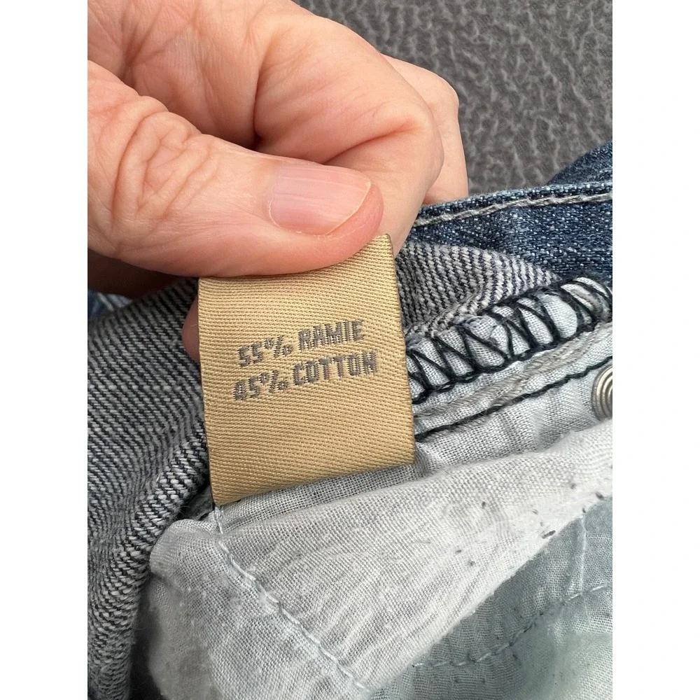 Cassini Jeans Mens 38x32 Blue Medium Wash Straight Leg Denim Pants
